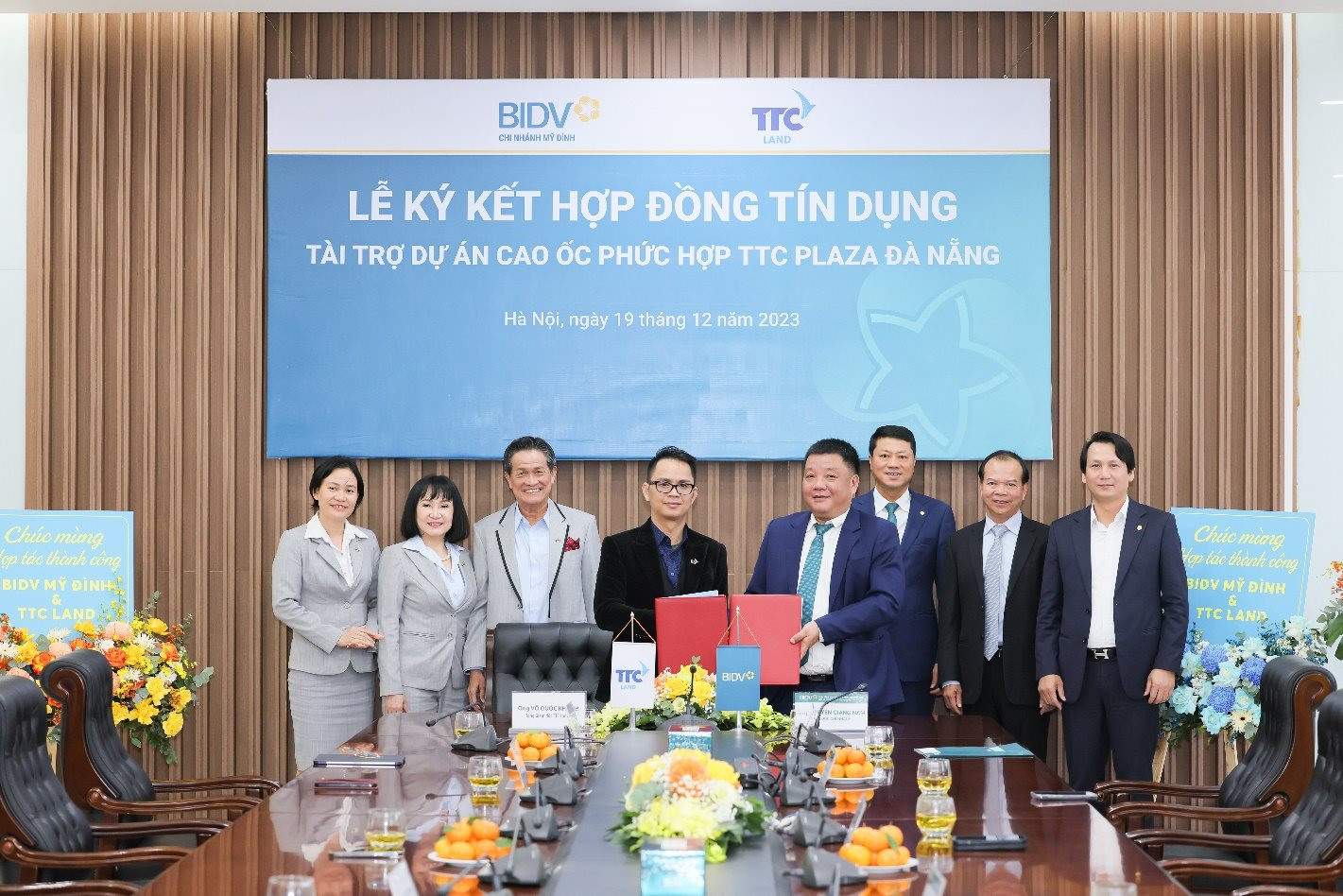 Ngân hàng BIDV và TTC Land hợp tác tài trợ Dự án TTC Plaza Đà Nẵng