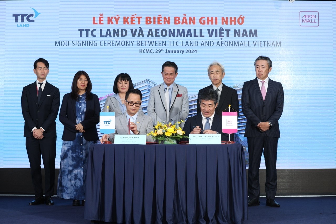 TTC Land chính thức hợp tác cùng AeonMall Việt Nam